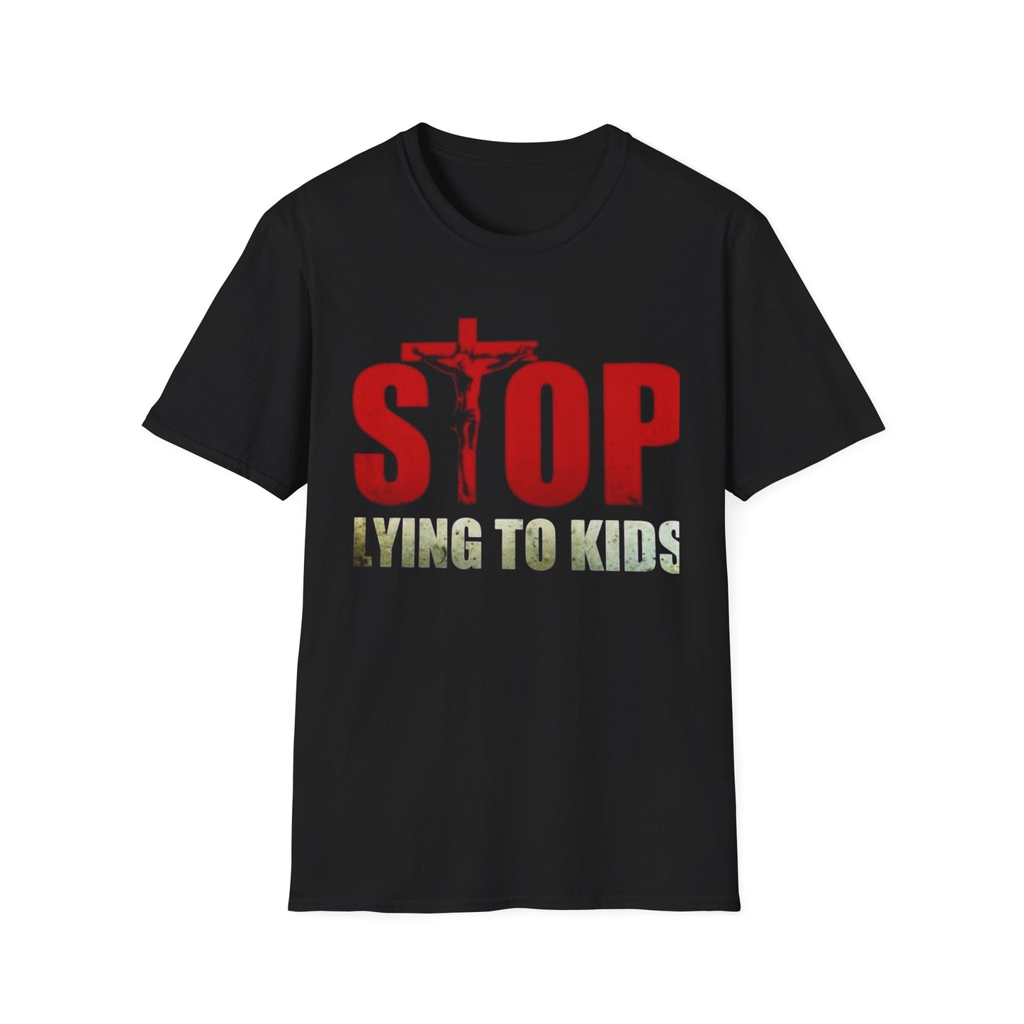 Stop lying to kids Satanic T-Shirt