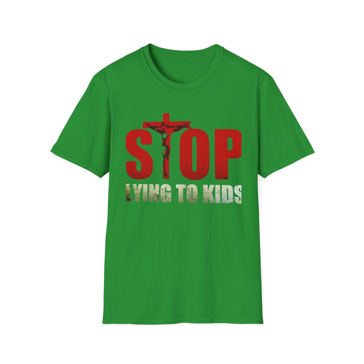 Stop lying to kids Satanic T-Shirt