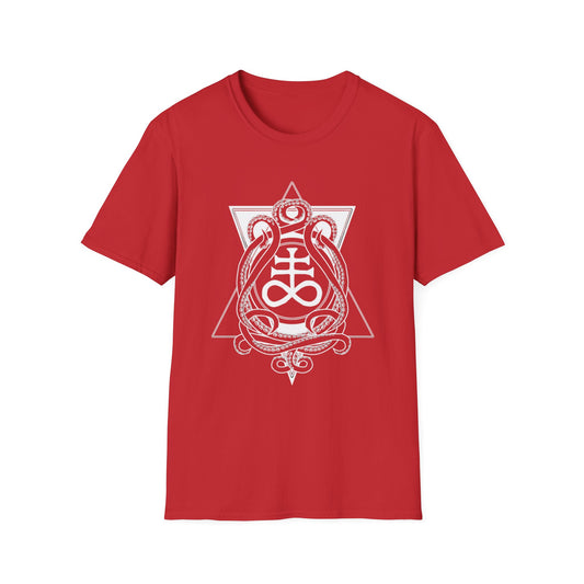 Unisex T-Shirt Red Satanic Design