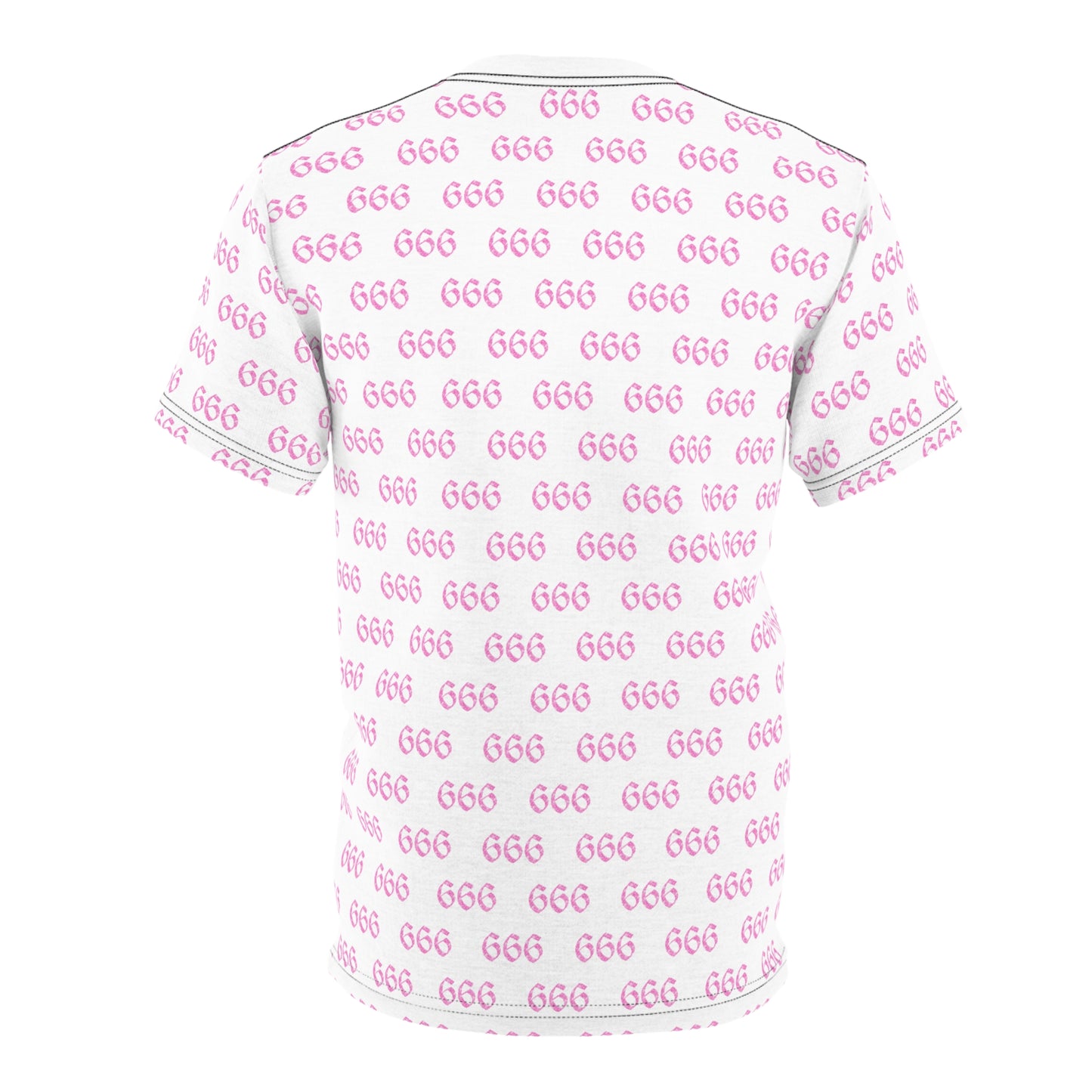 Pink 666 Tee