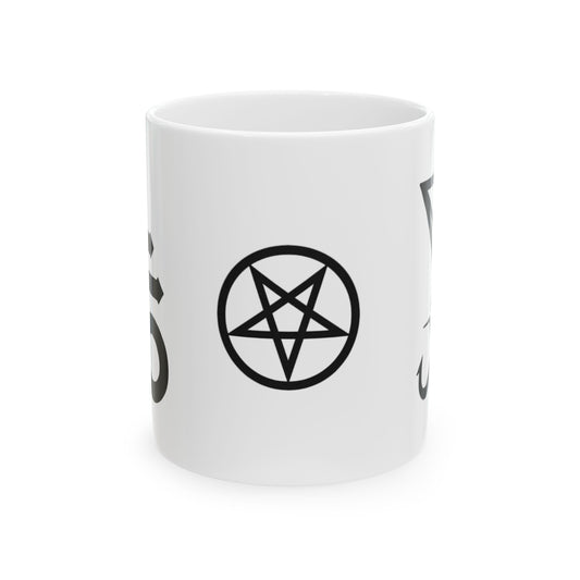 Satanic Mug, Ceramic
