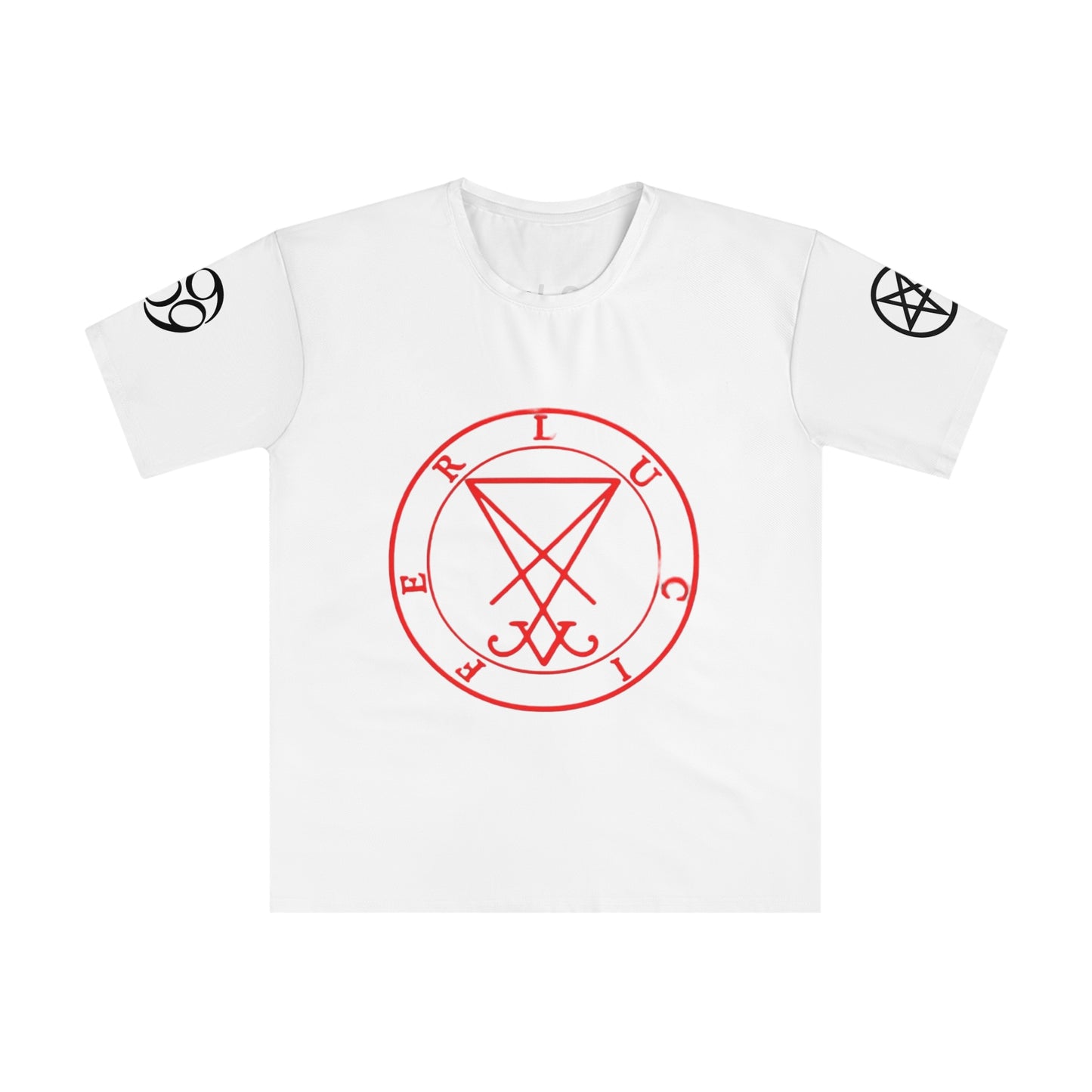 Men's T-shirt Sigil of Lucifer Satanic Shirt