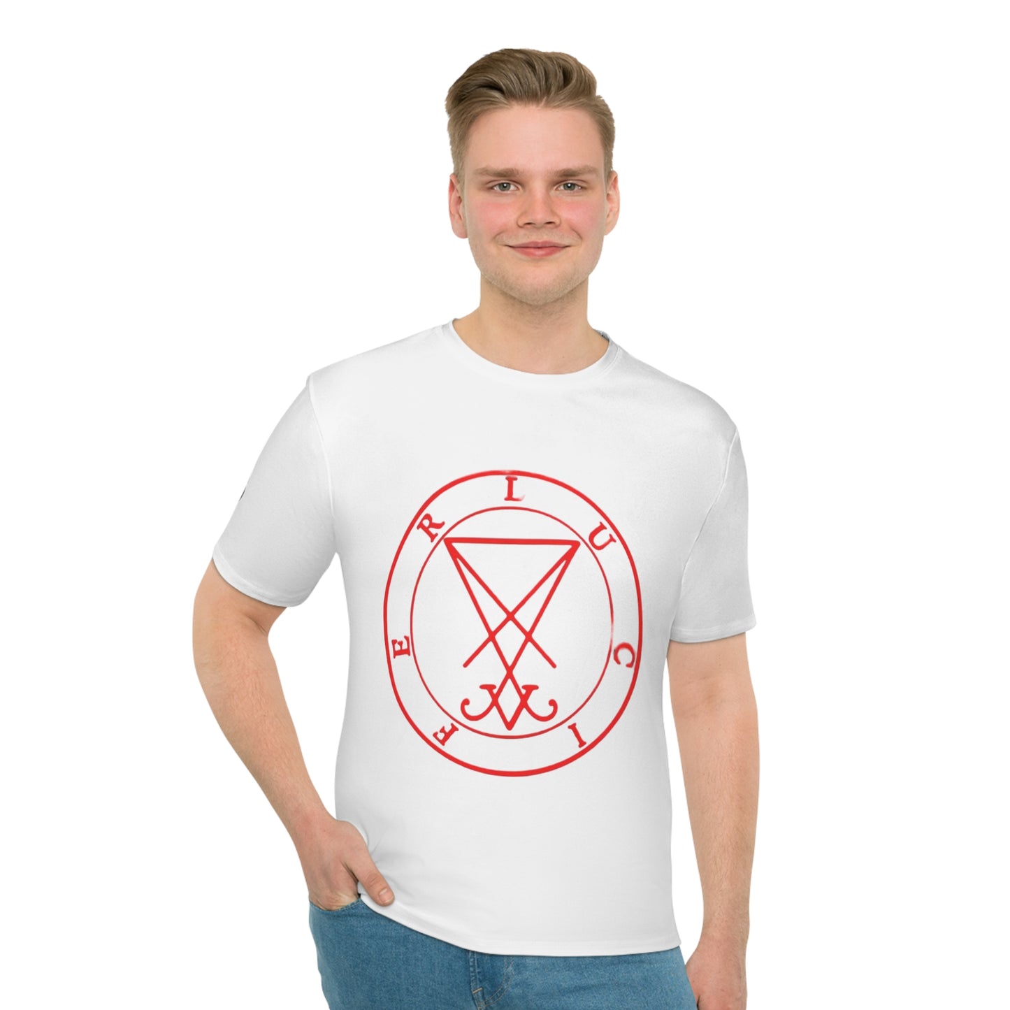 Men's T-shirt Sigil of Lucifer Satanic Shirt
