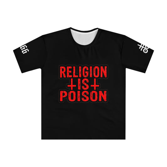 Satanic Religion is Poison Loose T-shirt
