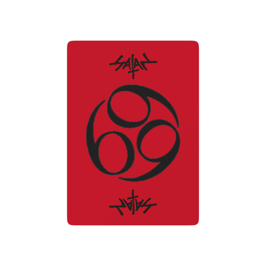 Playing Cards Satanic Luck of the Devil